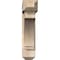 Ekena Millwork Imperial Craftsman Smooth Bracket w/ Offset Brace, Douglas Fir, 7 1/2"W x 32"D x 32"H BKT0806X32X32IMP04SDF - alternate 2